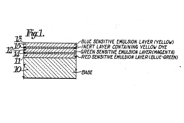 Figure from patent US2113329A issued by Kodak