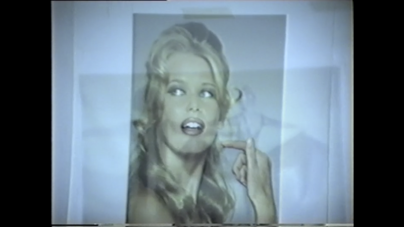 Claudia Schiffer posiert für Günther Sachs